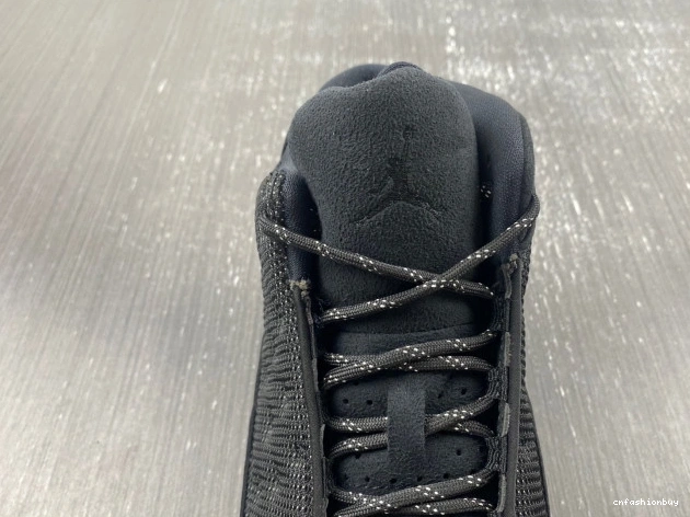 Black Retro Cat Jordan 414571-011 Air 13 0802